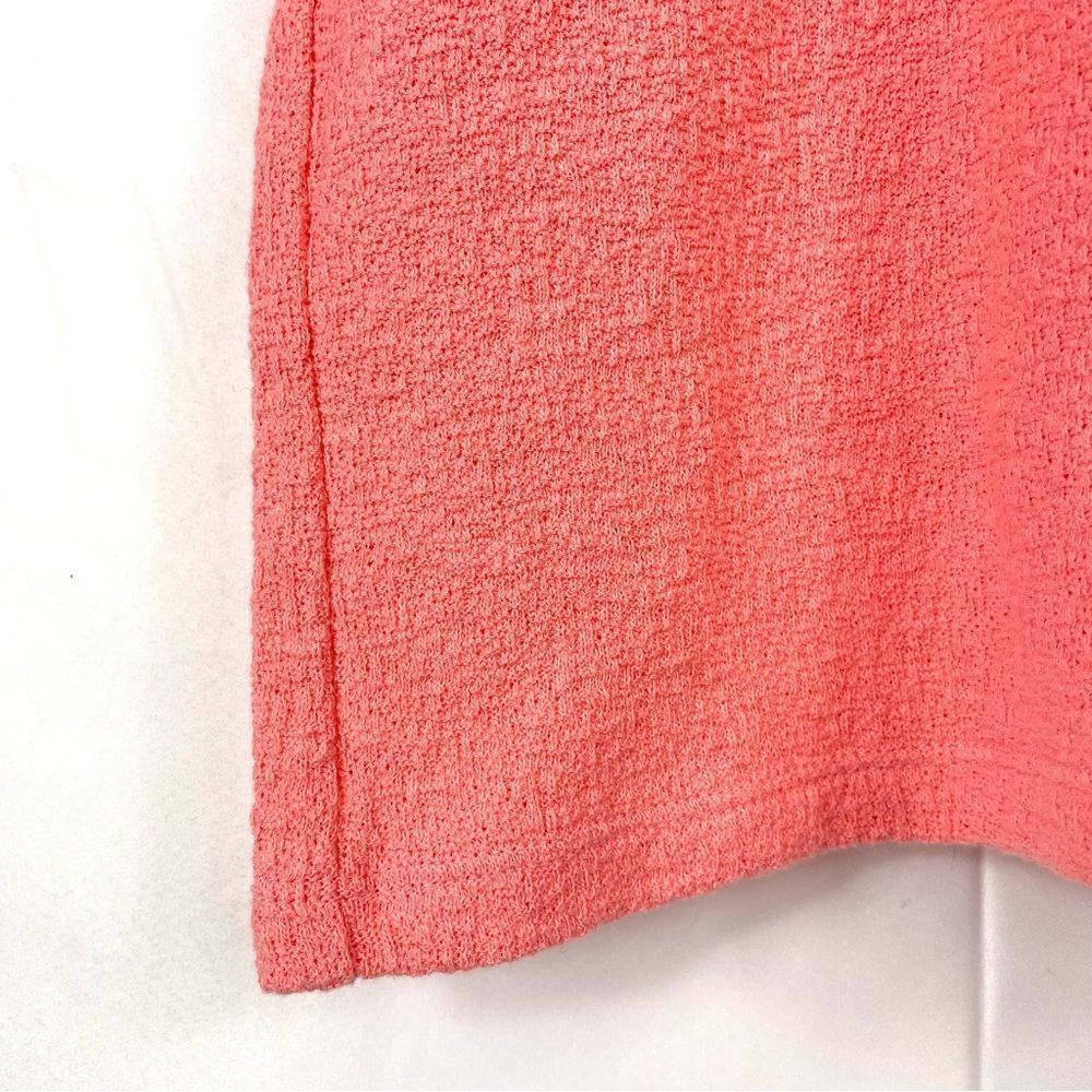 Madewell Texture Thread Ruffle-Sleeve Tank Top Pink Size Small - Picture 8 of 15